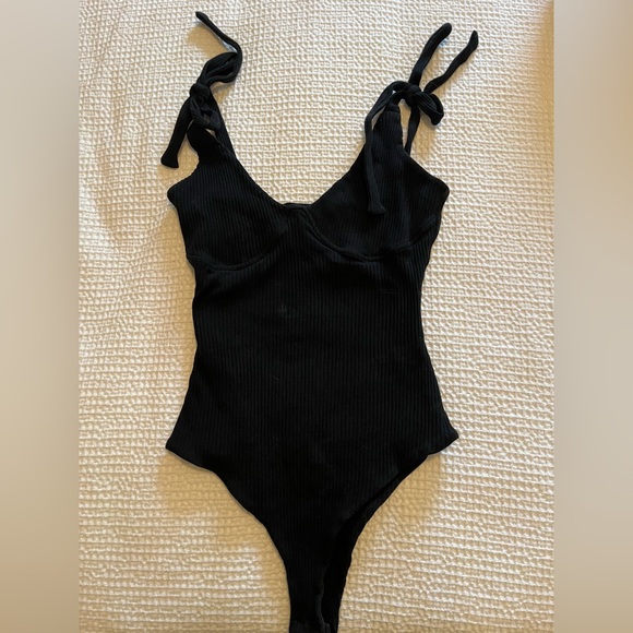 Princess Polly Tie Bodysuit, 6 - Picture 1 of 3